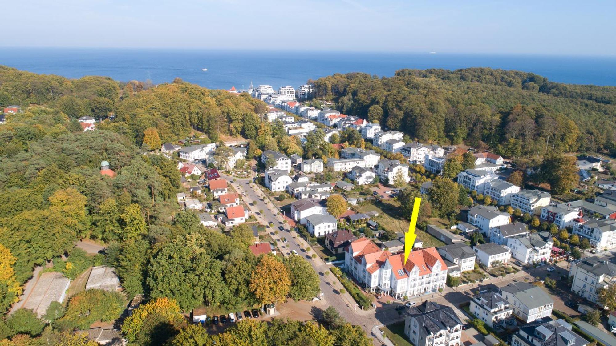Haus Baltic 12 Mit Balkon - Zentrale Lage Im Ostseebad Sellin Eksteriør bilde